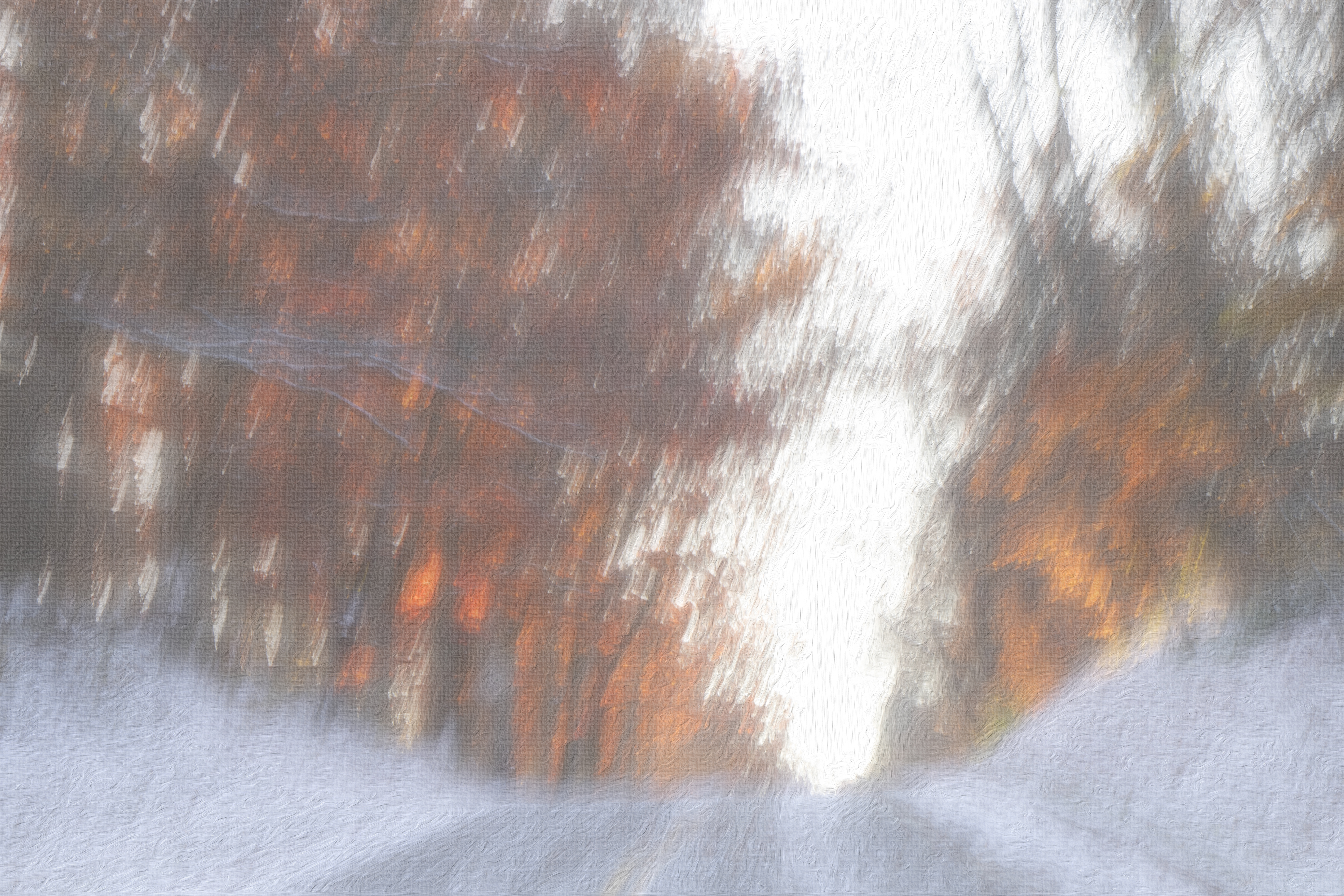 First Snow - Driving Up That Hill - rerendered